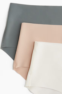 H&M Набор из 3-х пар трусов, бежевый