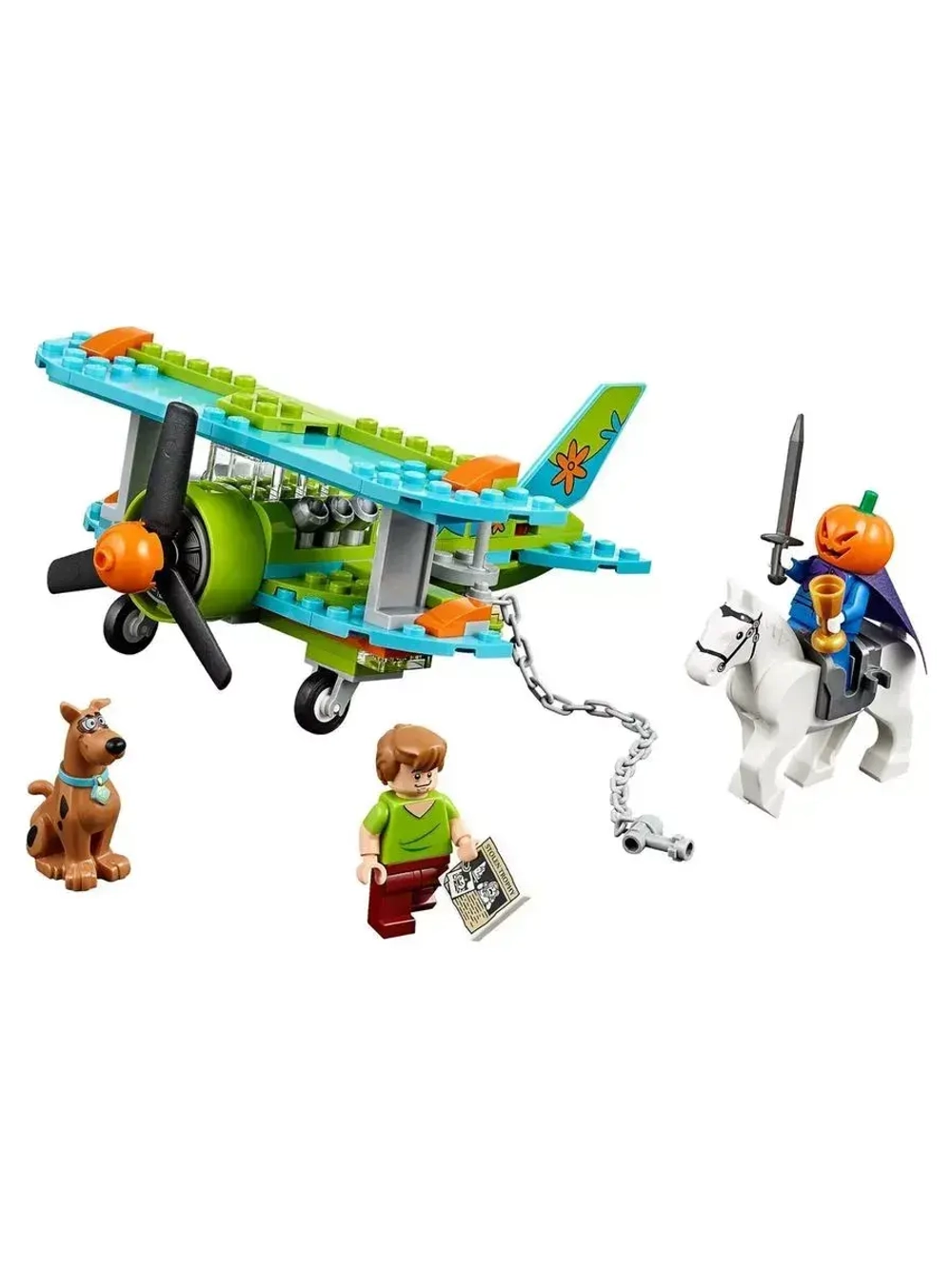 Конструктор Скуби-Ду Приключения на самолете 127 деталей