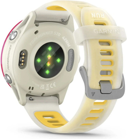 Смарт-часы Garmin Forerunner 570 42мм 1.2" AMOLED корп.белый/розовый рем.белый разм.брасл.:135-205мм (010-02970-02)