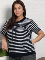 Блуза Лила (синяя) Б15459-20М LT Collection