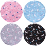 Шапочка для душа «Ultramarine - Shower bunini», микс 4 цвета, d-24 см (двухсторонняя, внутренний слой EVA)