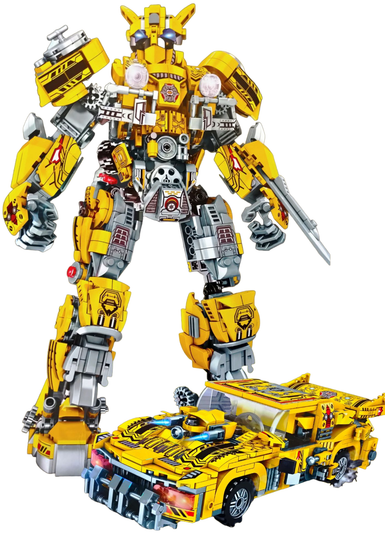 Конструктор COSMIC KING KONG "Трансформер Бамблби 2в1" , 1547 деталей