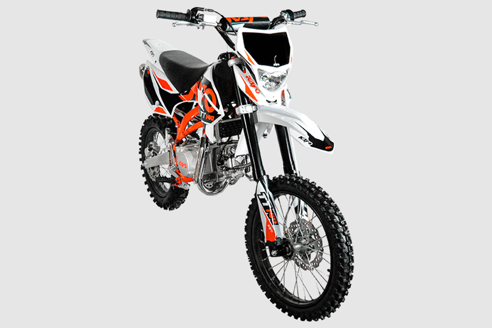 Питбайк KAYO BASIC TT140 17/14 KRZ (механ. сцепл., кикстартер 2024 г.)