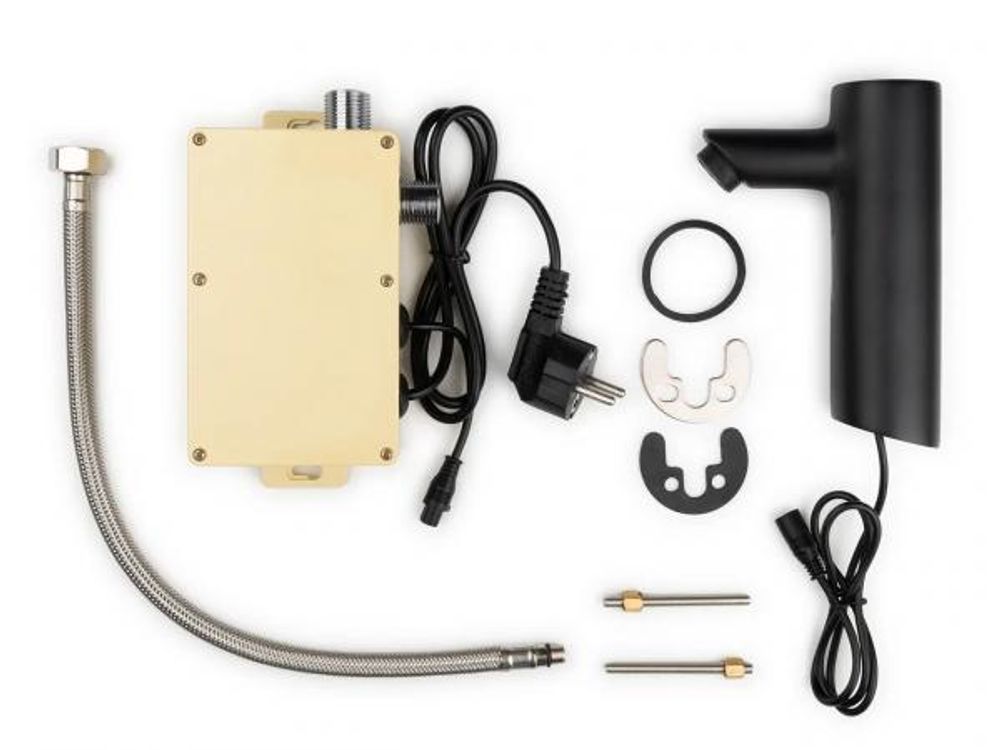 Кран сенсорный для раковины или столешницы латунь NOFER 07261.N чёрный