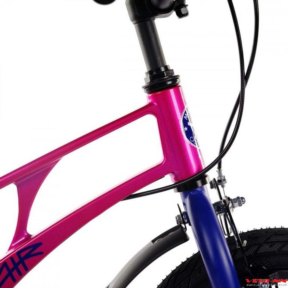 Велосипед 16" MAXISCOO Air Стандарт Плюс Розовый Жемчуг (2024)