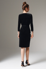 51604 Платье женское (черный)