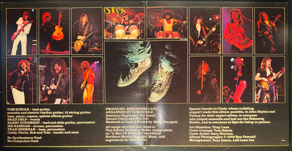 Boston ‎– Don't Look Back (США 1978г.)