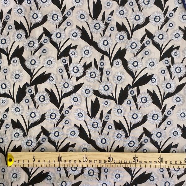 ПОЛНОЧНЫЕ ЦВЕТЫ #7, 100% хлопок Handmade Fabrics 3