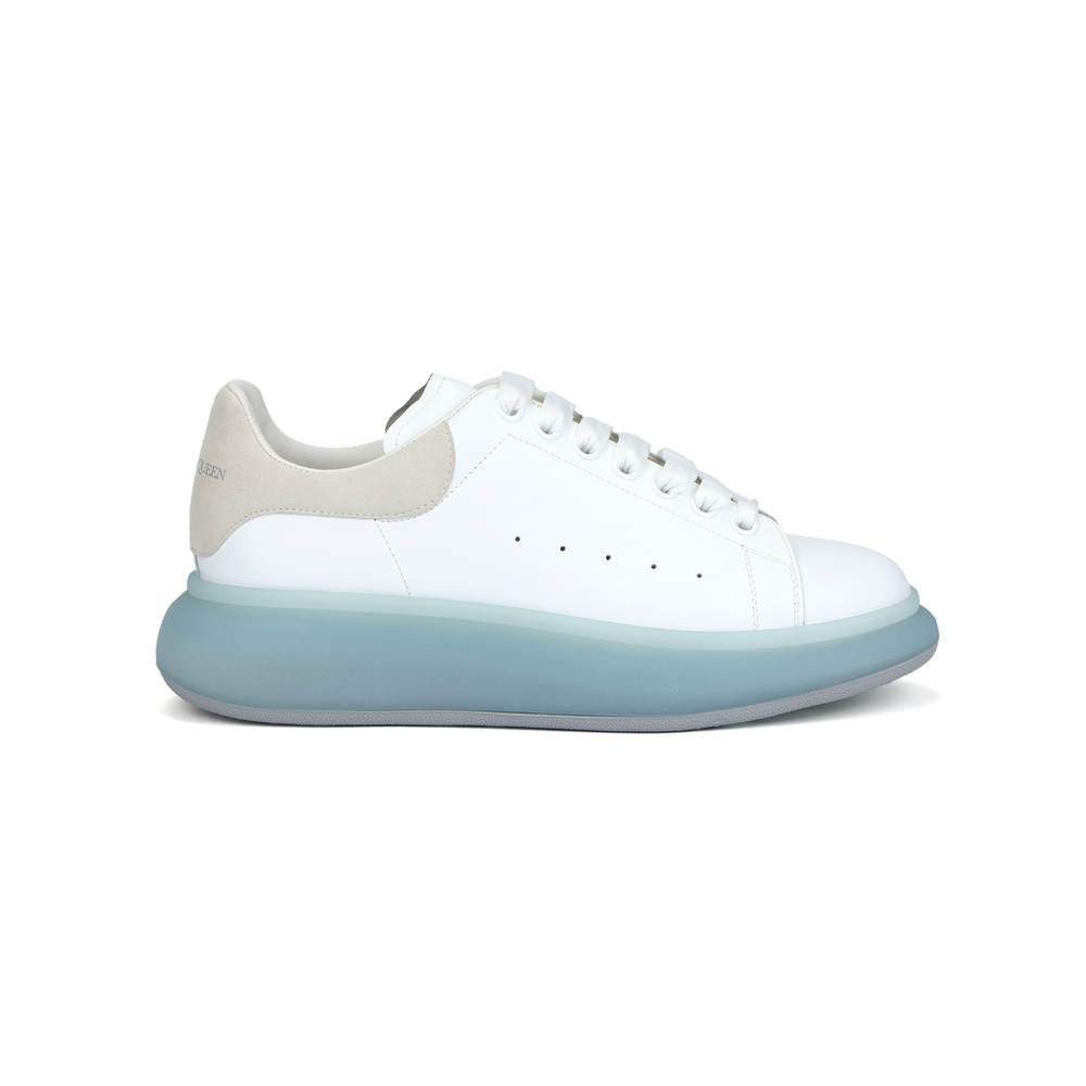 Alexander McQueen Oversized White Blue Sole