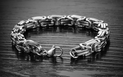 Стильный мужской браслет из нержавеющей ювелирной стали Steelman gb0615711b