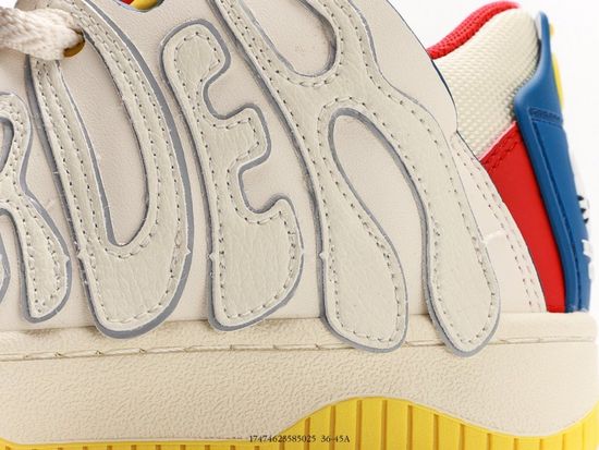 Кроссовки Old Order Skater 001 White/Blue/Red