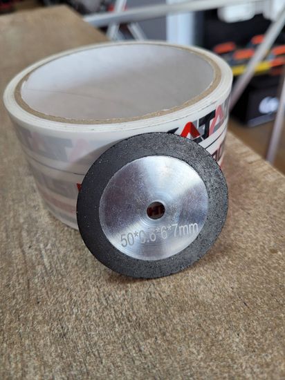 Диск алмазный 50x6x0,6 черная смола