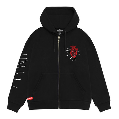 Зиппер “СЕРДЦЕ” OVERSIZE