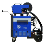 Инверторный сварочный полуавтомат AuroraPRO SKYWAY 500 DUAL PULSE с водяным охлаждением и выносным механизмом подачи проволоки 266