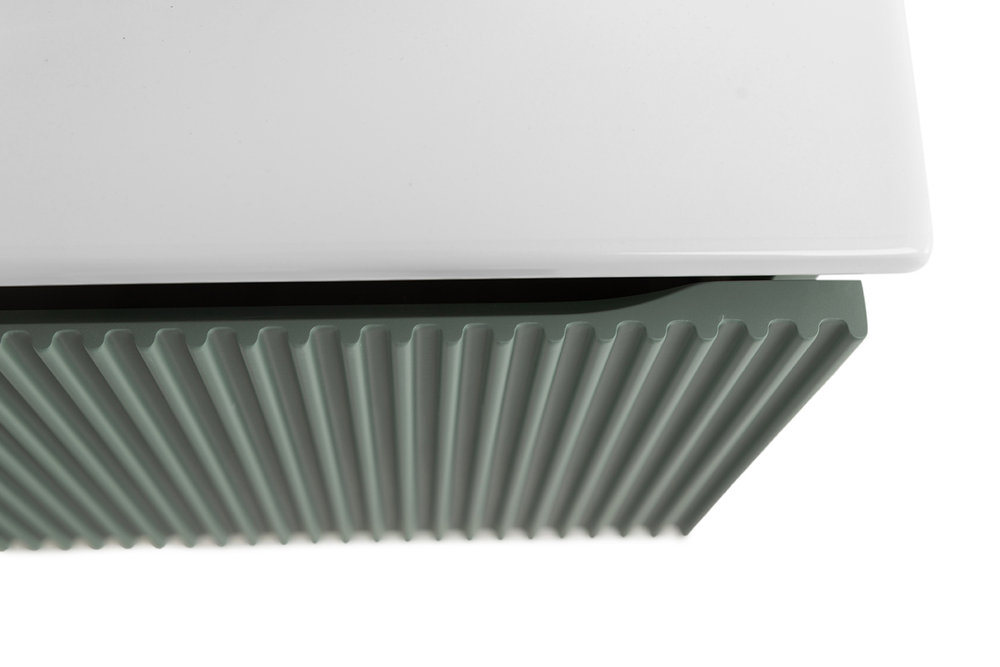 Тумба с раковиной подвесная BelBagno UNO-800-1C-SO-VO Еловый матовый, раковина белая BB-8099-80