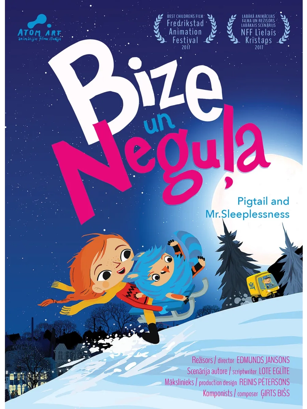 Хвостик и мистер Бессонница (2017) (DVD-R)