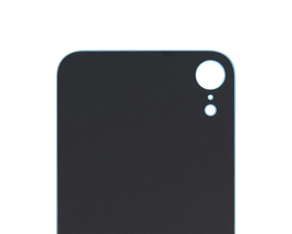 Задняя крышка для iPhone Xr (A2105) Белый (стекло, широкий вырез под камеру, логотип)