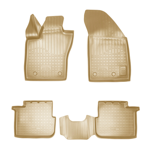 Ковры в салон Norplast/Unidec для Fiat Tipo в кузове HB/WAG (2015-), Бежевый, арт.NPA11-C21-866-B