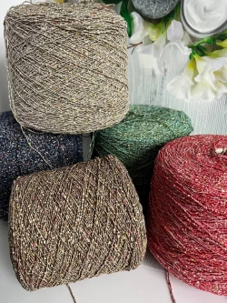 Пряжа для вязания COCODE Cotone коко твид