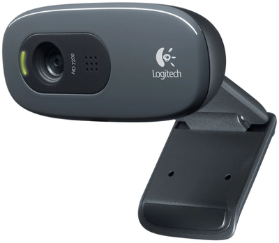 Веб-камера Logitech HD Webcam C270, black