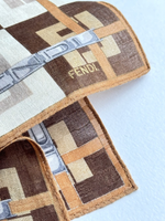 Платок в клетку Fendi