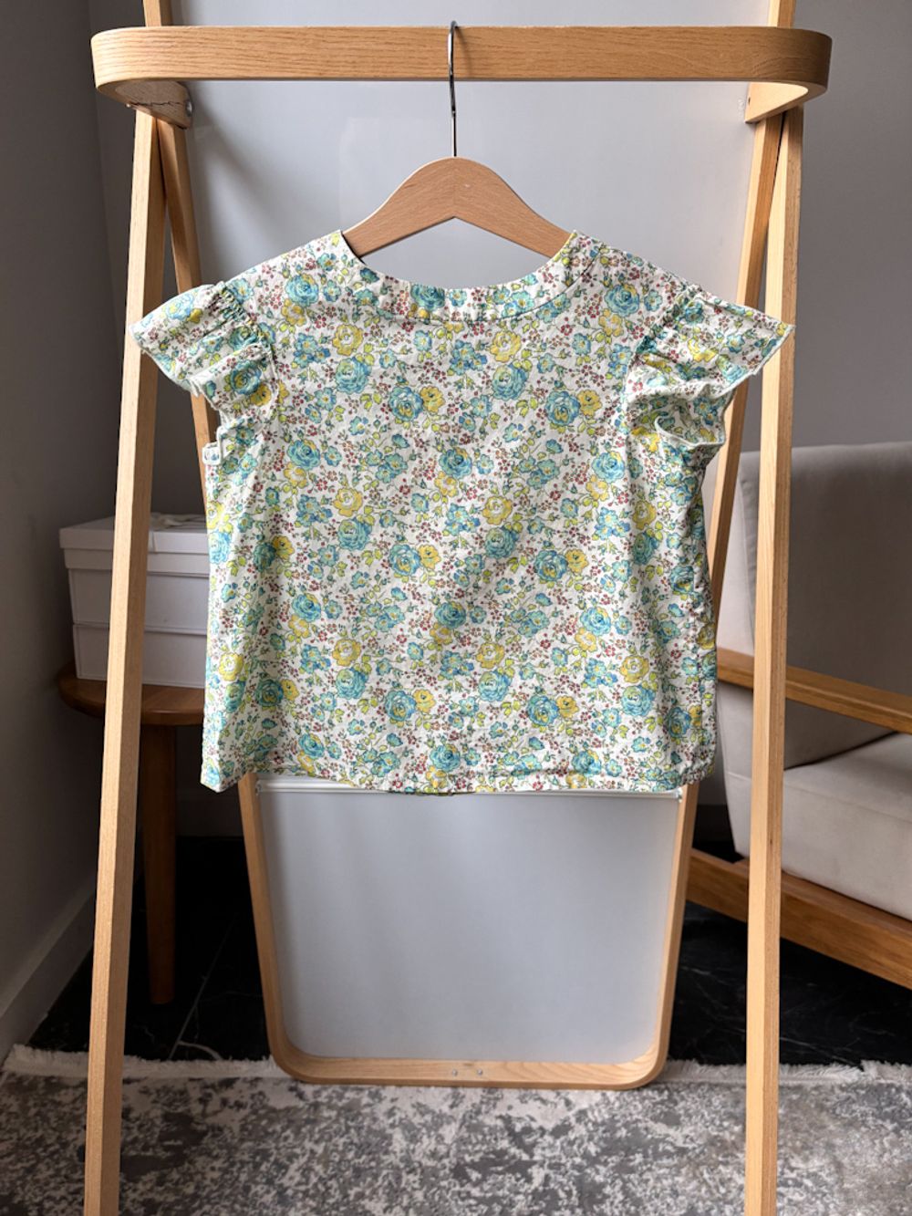 Хлопковая блузка Bonpoint, 104