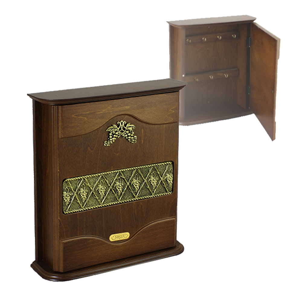 Helios Line Ключница настенная деревянная Виноград