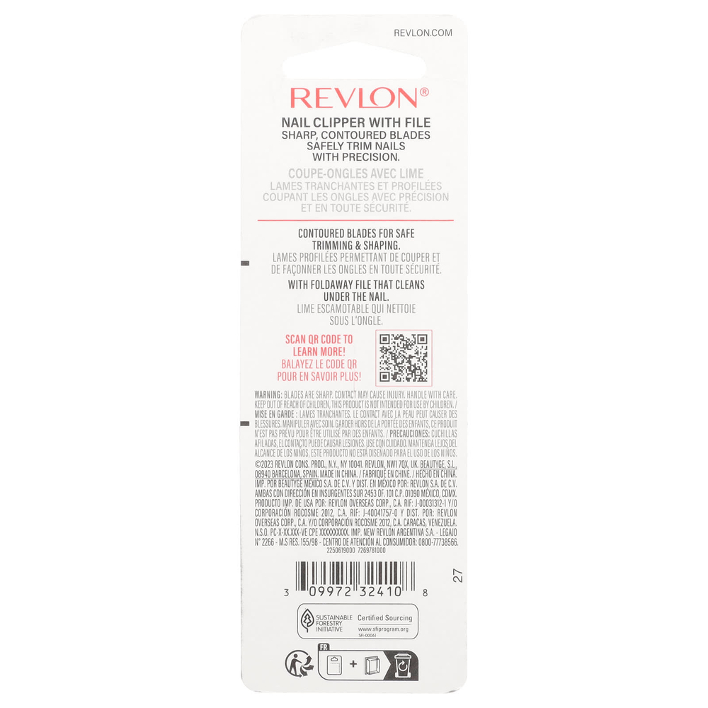 Revlon, Книпсеры для ногтей, 1 шт.