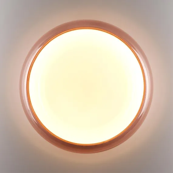 7778/ELN COLOR SN 112 Светильник пластик/белый/розовый LED 76Вт 3000/4000/6000К D500 IP43 CCT PORTMAN