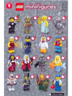 LEGO Minifigures 71000 Series 9 серия Минифигурки