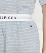Льняная пижамы Ithaca Tommy Hilfiger - голубой(UW0UW04519)