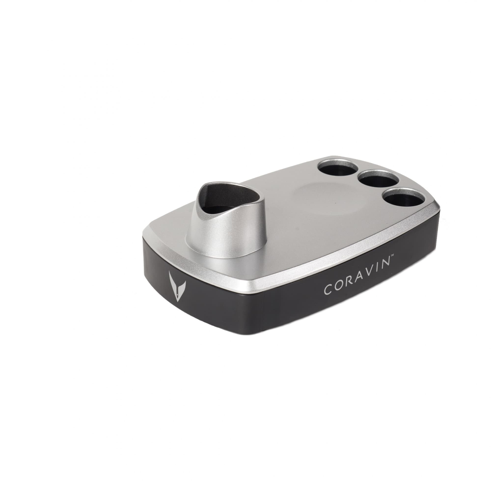 Подставка с ящичком для игл и местами для капсул Coravin