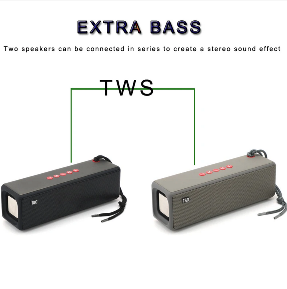 Беспроводная колонка TG-271 (USB TF FM TWS)