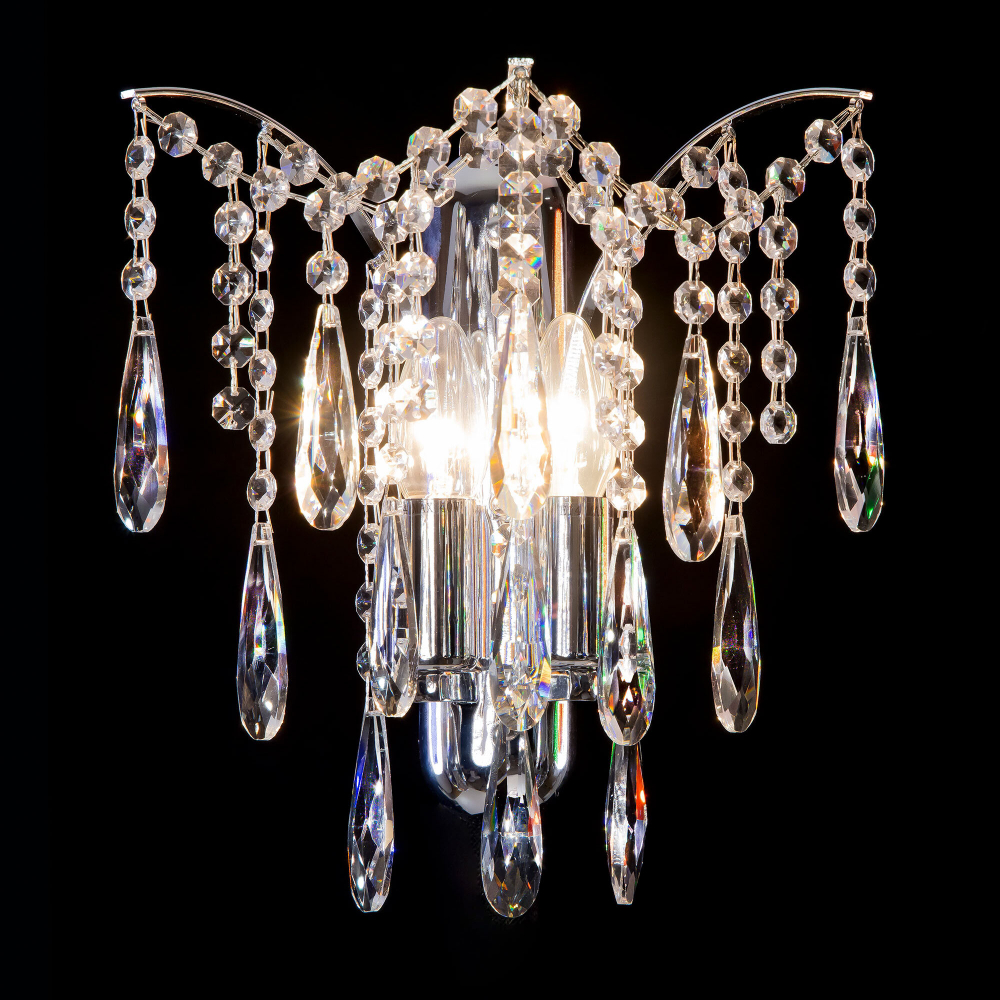 Citilux Селена CL302320 Бра хрустальное Хром