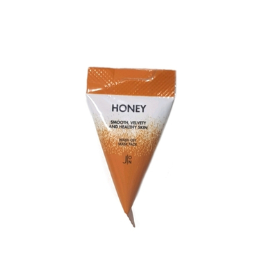 Маска для лица Мёд J:ON Honey Smooth Velvety and Healthy Skin Wash Off Mask Pack, 5 мл.