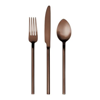 Набор DESIREE MAT CHOCO 78столовые приборы Herdmar Коричневый