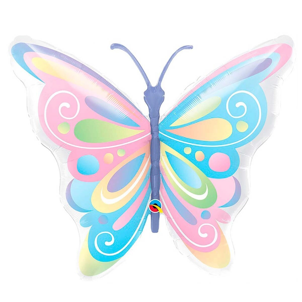 Шар фигура Бабочка пастель, 100 см