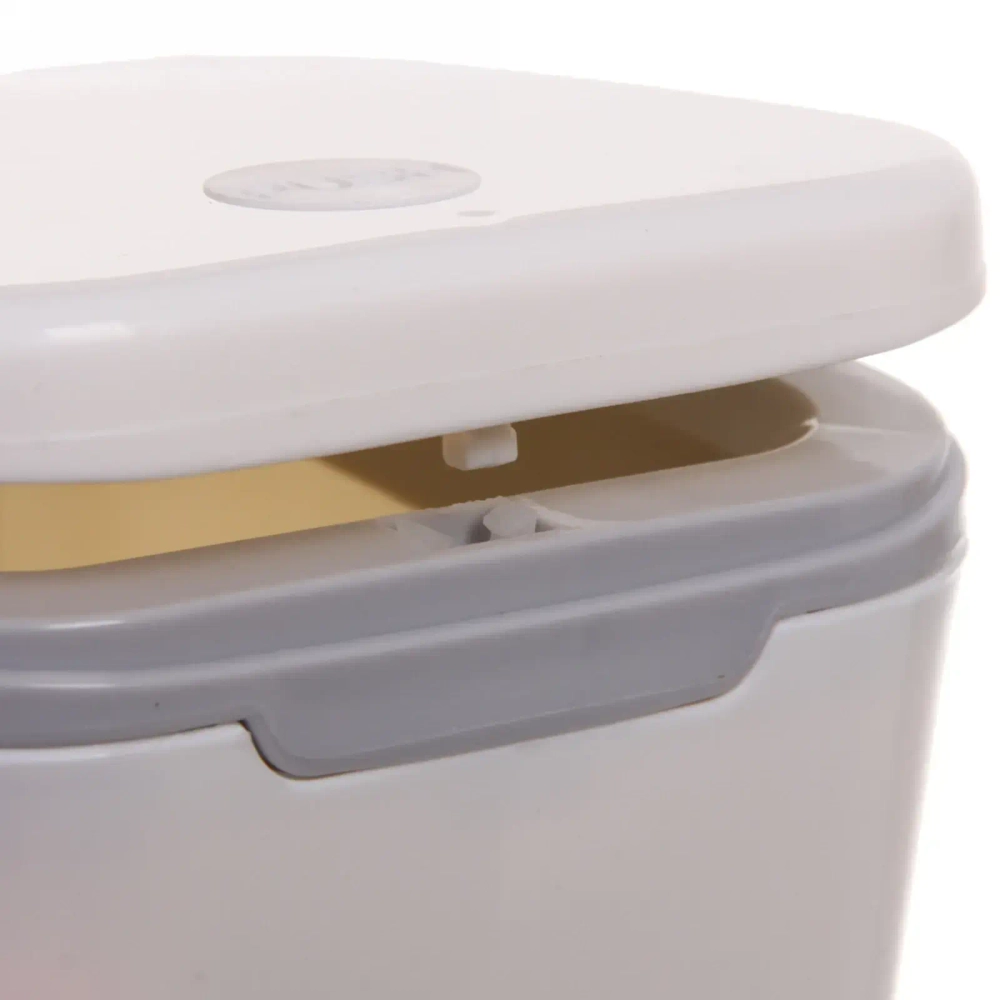 Контейнер для мусора 1,5л белый