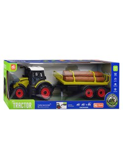 Игровой набор Трактор Бревновоз (5279-145B)