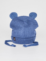 Шапка летняя хлопковая (Деним) с ушками БОН-БОН*