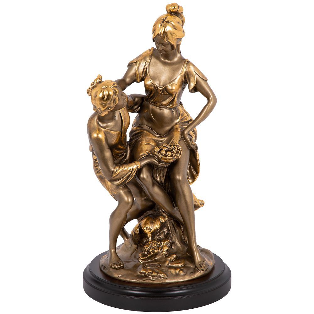 Скульптура Венок и фрукты Бронза