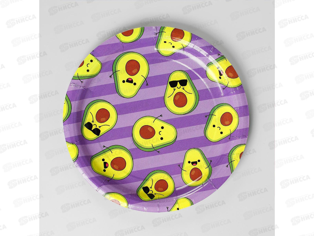 Тарелка Авокадо 18см 10шт.