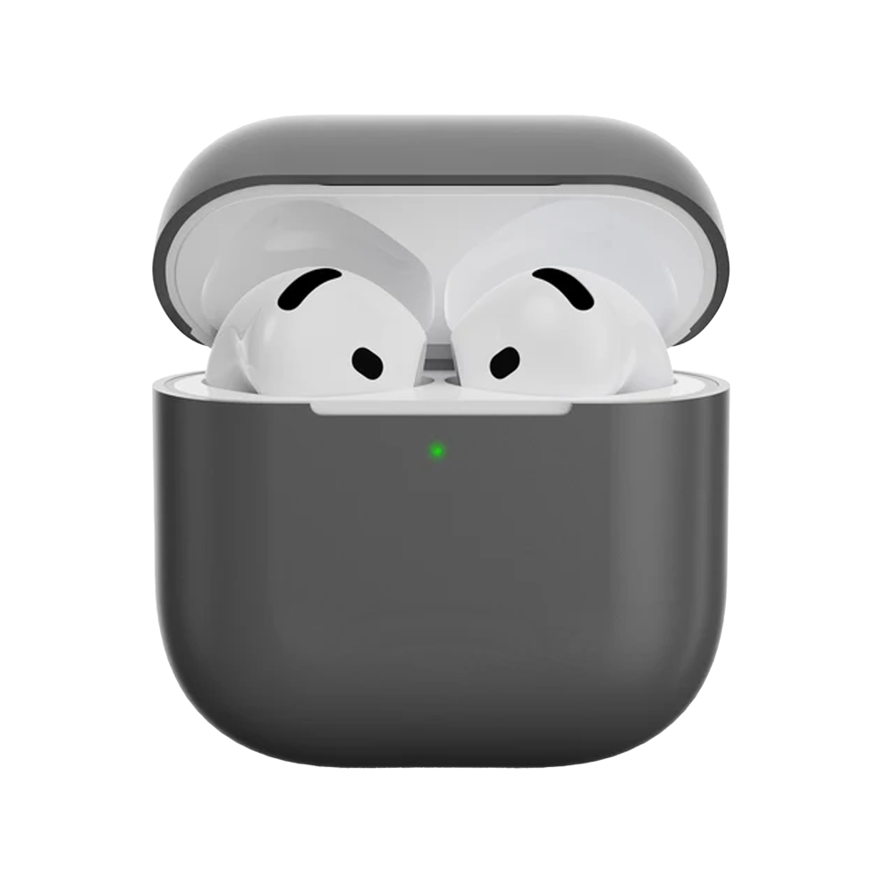 Чехол для наушников Apple AirPods 4, Dark Gray (Темно-серый)