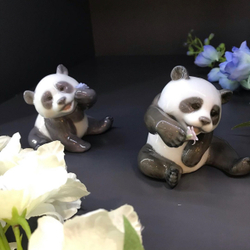 Счастливая панда Lladro