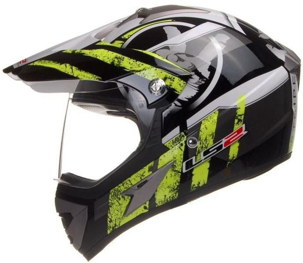 Мотошлем LS2 MX433 W Visor Stripe