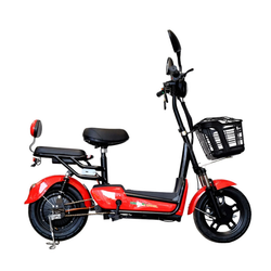 Электроскутер GreenCamel Тайфун 400 (48V 12Ah 400W) Красный