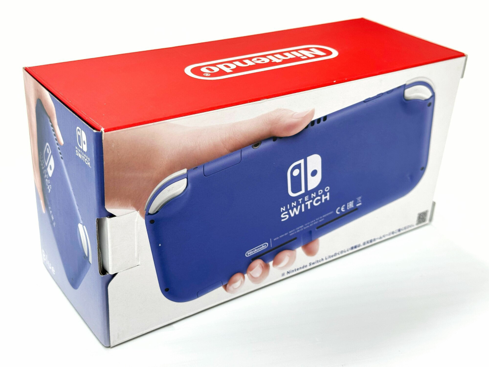 Игровая приставка Nintendo Switch Lite 32 ГБ, без игр, синий
