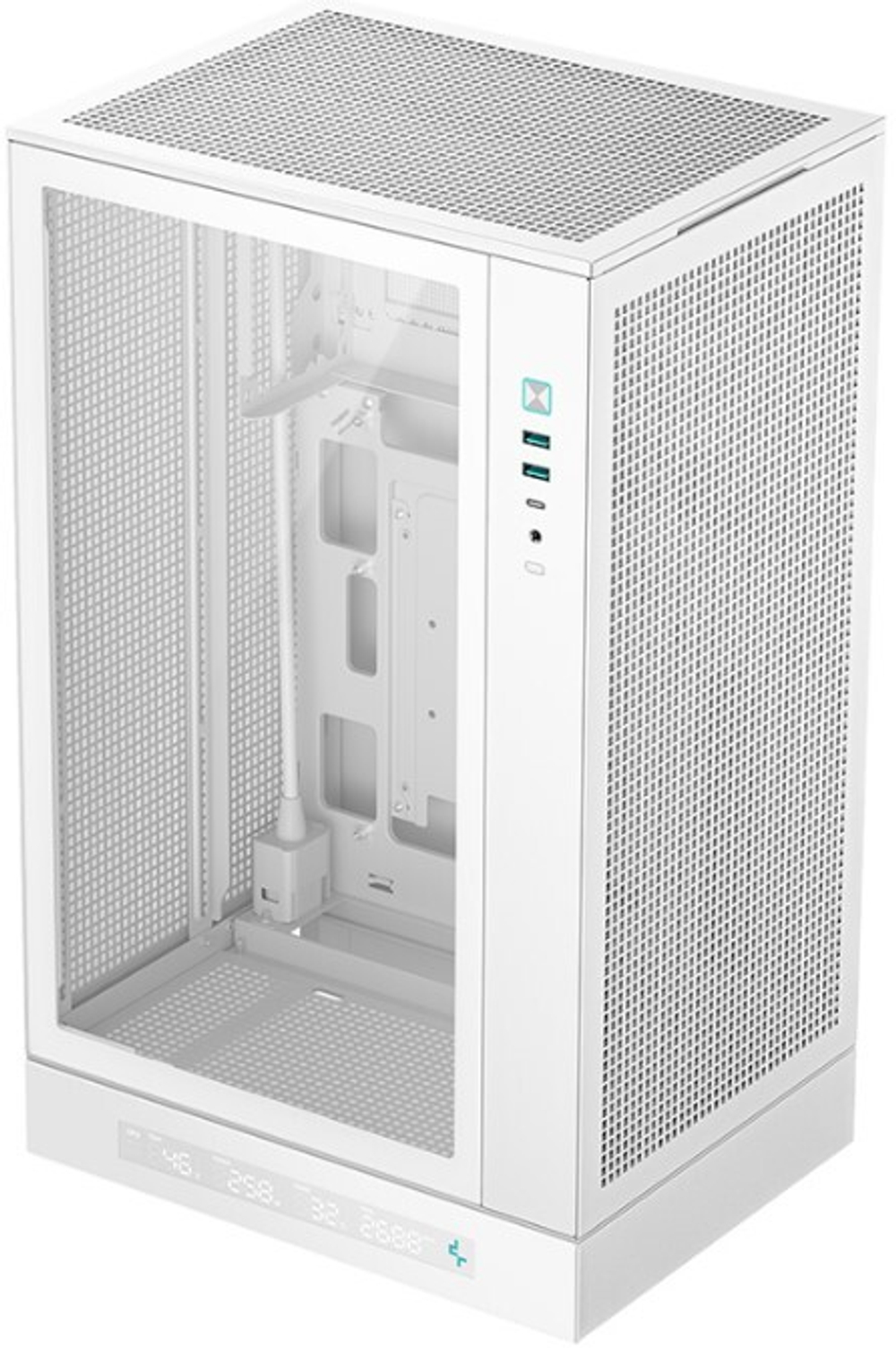 Корпус mATX Deepcool CH270 DIGITAL WH