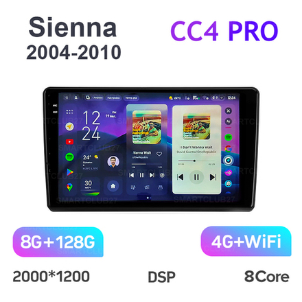 Teyes CC4 Pro 9" для Toyota Sienna 2004-2010