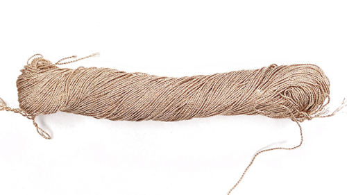 Шнур золото розовое 6 сложений 0,8мм